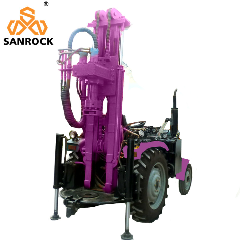 Tractor Mounted Water Well Drilling Rig Hydraulic Borehole Water Well Drill Machine