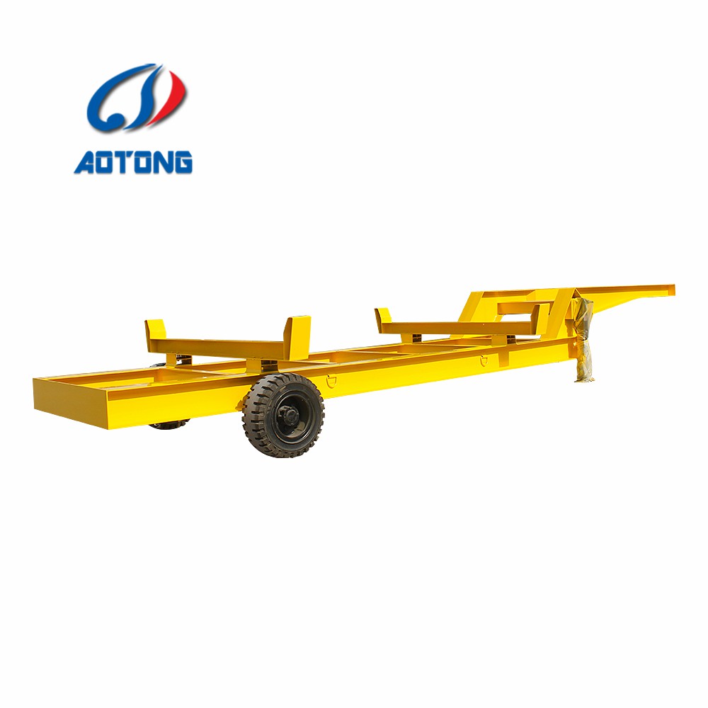 Japan Market Semi Truck Flatbed Trailer with 80T Max Payload and Hydraulic Ladder