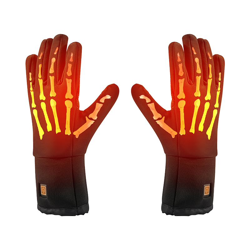 Battery Rechargeable Thermal Gloves Waterproof For Men Women Skiing Motorcycle Hiking
