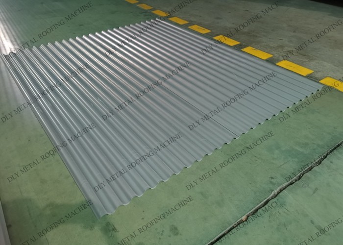 Double Layer 0.3mm Metal Roofing Machine Plc Automatic For Sheet