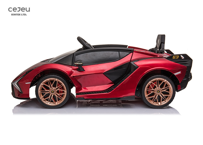 Swing Doors Licensed Kids Car 13kg MP4 Lamborghini Sian Ride On Car