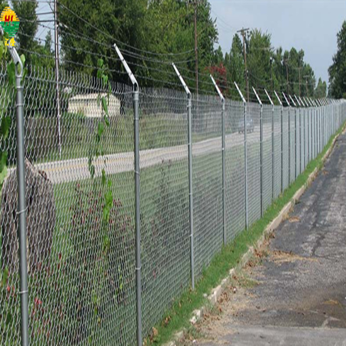 2mtr X 25mtr Galvanised Chain Link Fencing 50mm X 50mm Mesh 9 Gauge