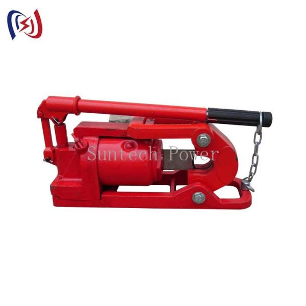 48mm Hydraulic Steel Wire Rope Cutter Hand Operated Steel Cable Cutters Crimping
