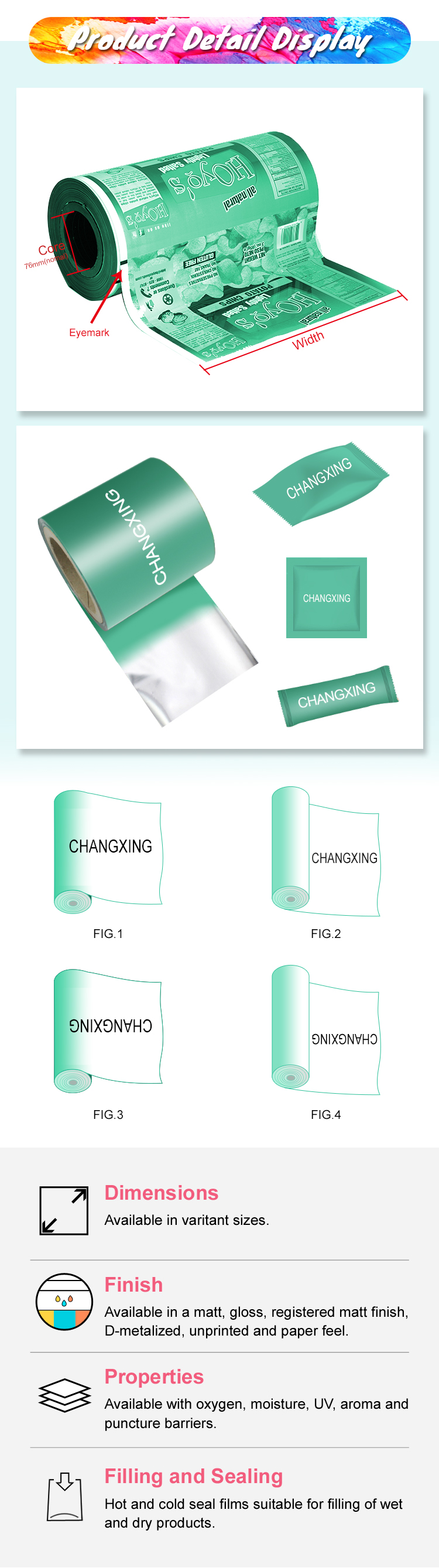 PP Cup Plastic AL PE Laminating Cold Seal Film Food Packaging Easy Peel Lidding Film