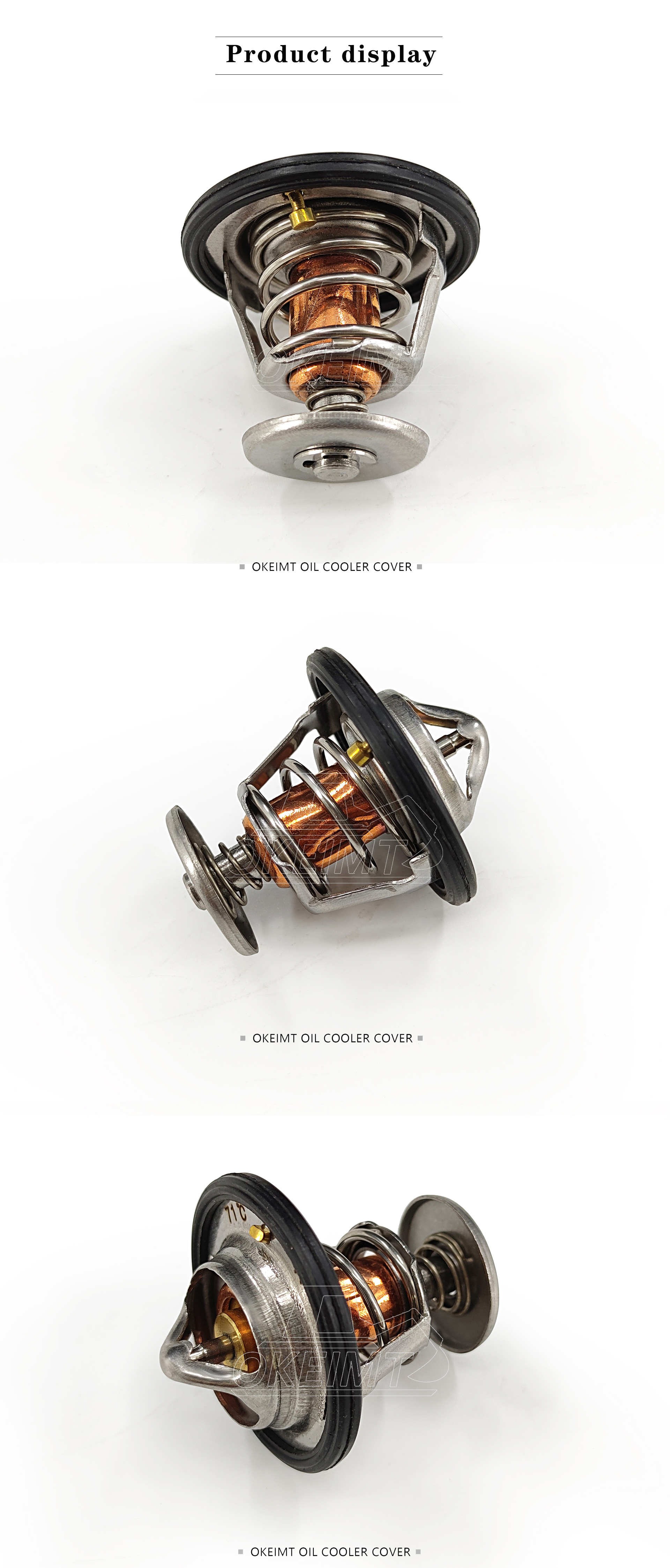 OEM Engine Thermostat 1565-1600-1620 For Yanmar 4D88-70°