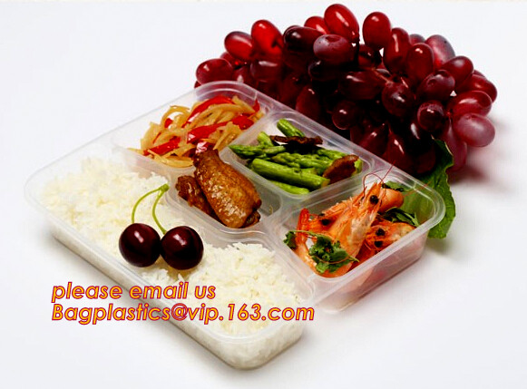 Meal Prep Containers Free Sample Bento Lunch Box Biodegradable Food Container Plastic Wheat Straw Lunch Box bagplastics