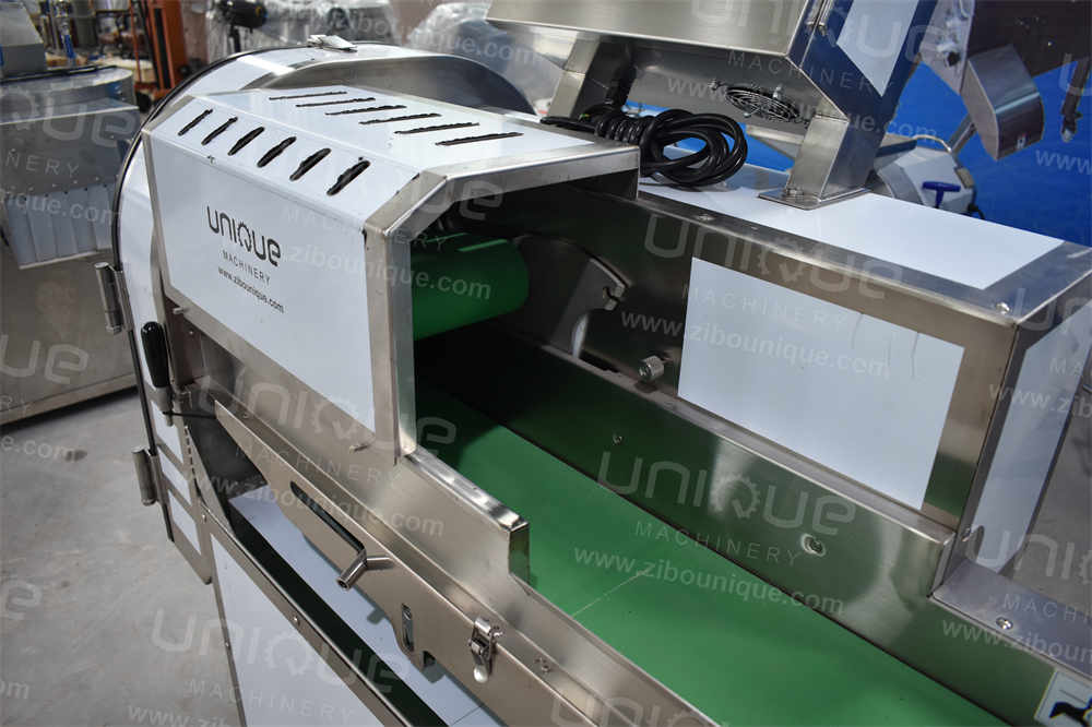 Cut Leafy Vegetables Industrial Automatic Cabbage Slicer Coleslaw Kimchi Cutting Machine