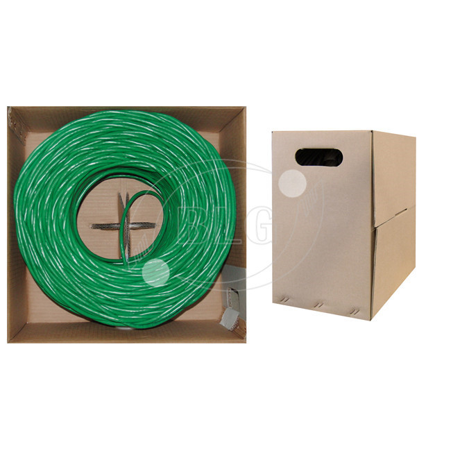 PVC Cat5e Outdoor Waterproof Ethernet Cable 1000FT / 305M Indoor Ethernet Data Transmission