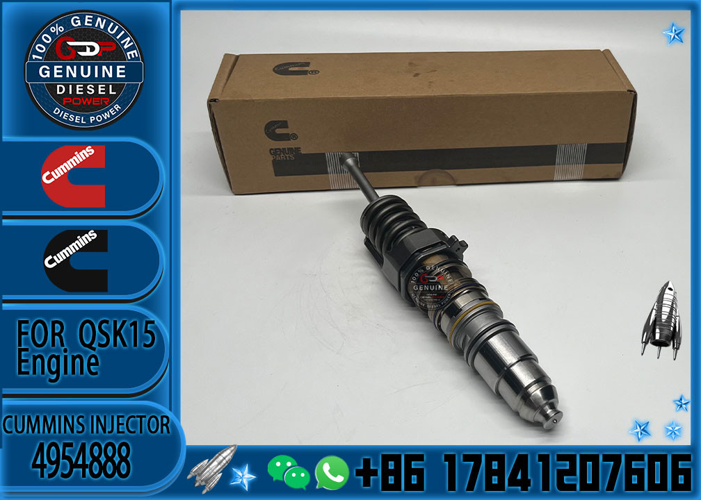 Mechanical engine parts QSX15 ISX15 X15 fuel injector 4954888 for cummins diesel engine