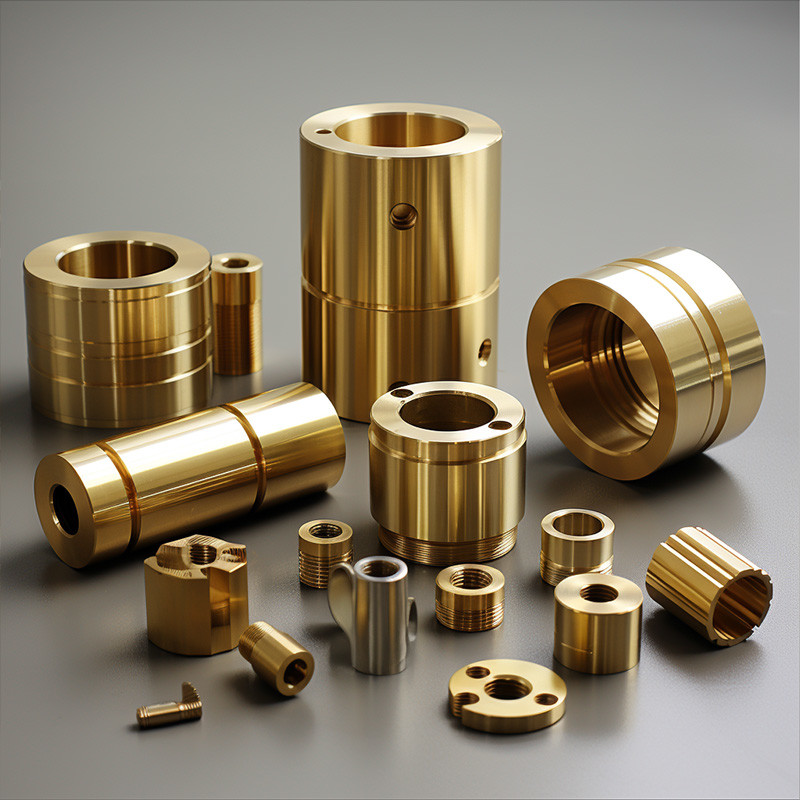 Non Standard CNC Brass Parts , Aerospace Precision Turning Components