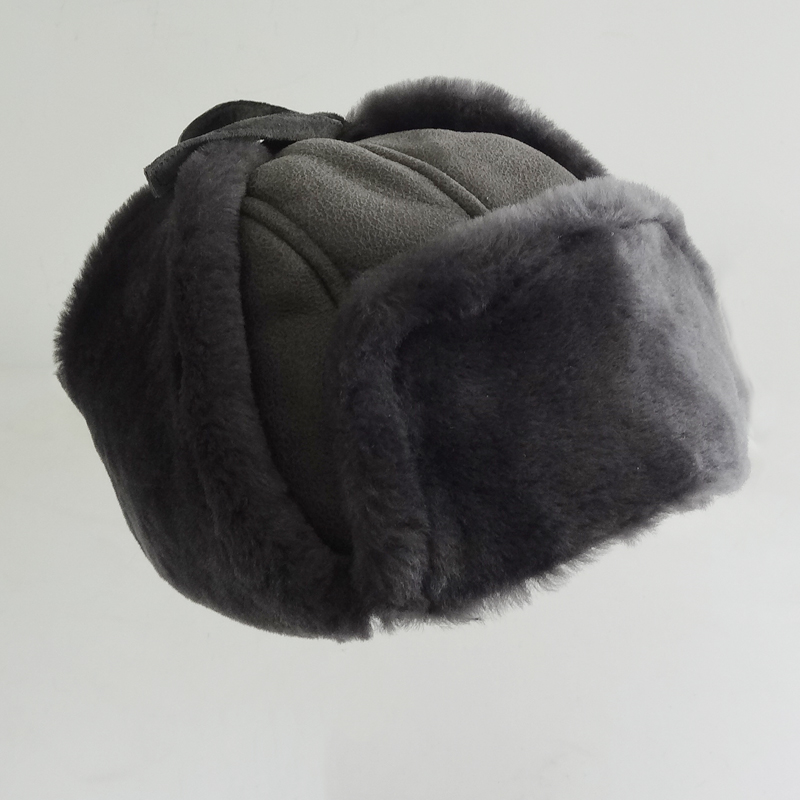 Wholesale Winter Hat for Women Custom Trapper Hat with Earflaps Fur Trim