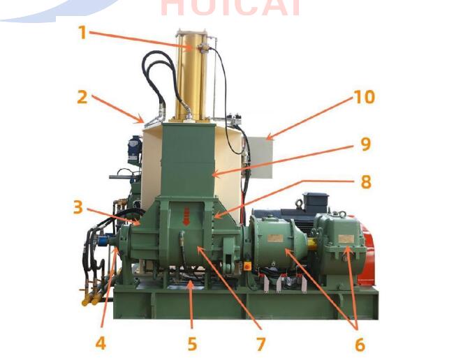 Hard Alloy Welding Motor Rubber Mixing Banbury Machine for Stainless Steel 304 / 316L