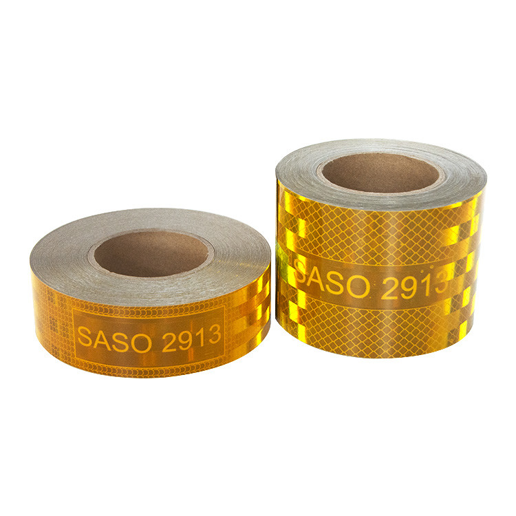 Metalized Radium SASO 2913 Reflective Tape Stickers Custom for Warning