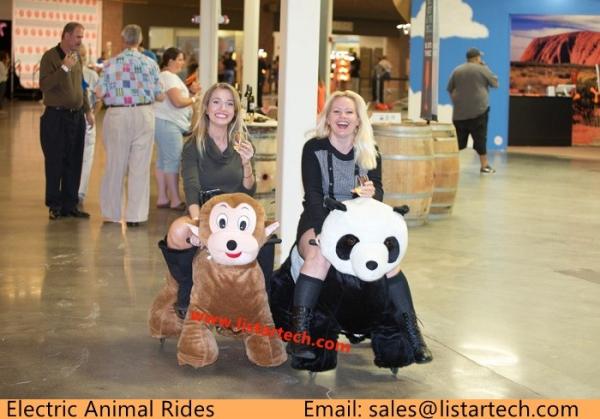 CE Certificate Coin Operated Ride on Animal Scooters, CE Electric Animal Rides
