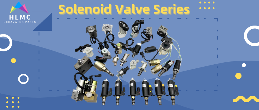 20Y-60-22121 20Y-60-22122 20Y-60-22123 Swing Rotary Solenoid Valve PC200-6 6D95 PC220-6 PC240-6 PC210-6 20Y-60-22120