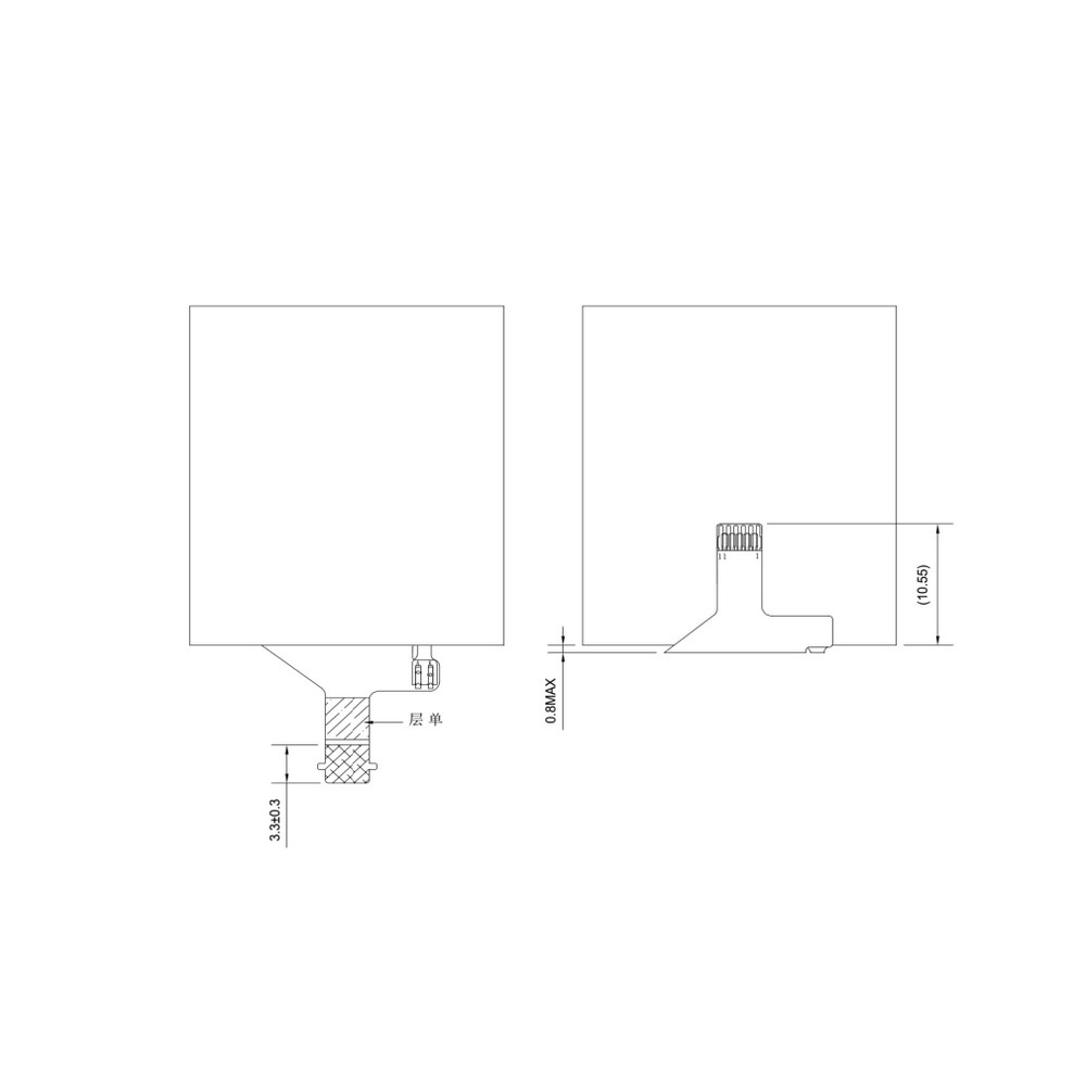 Small 4line SPI IPS TFT LCD Display With 80 Degree Viewing Direction