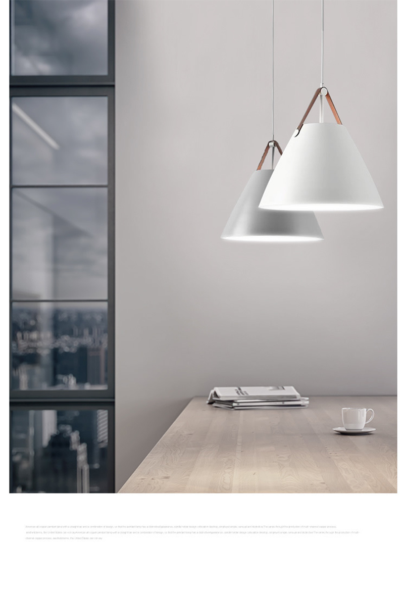 Restaurant Pendant Lighting Kitchen Pendant Lamp Dining room LED Light Black White Loft Lamp(WH-VP-193)