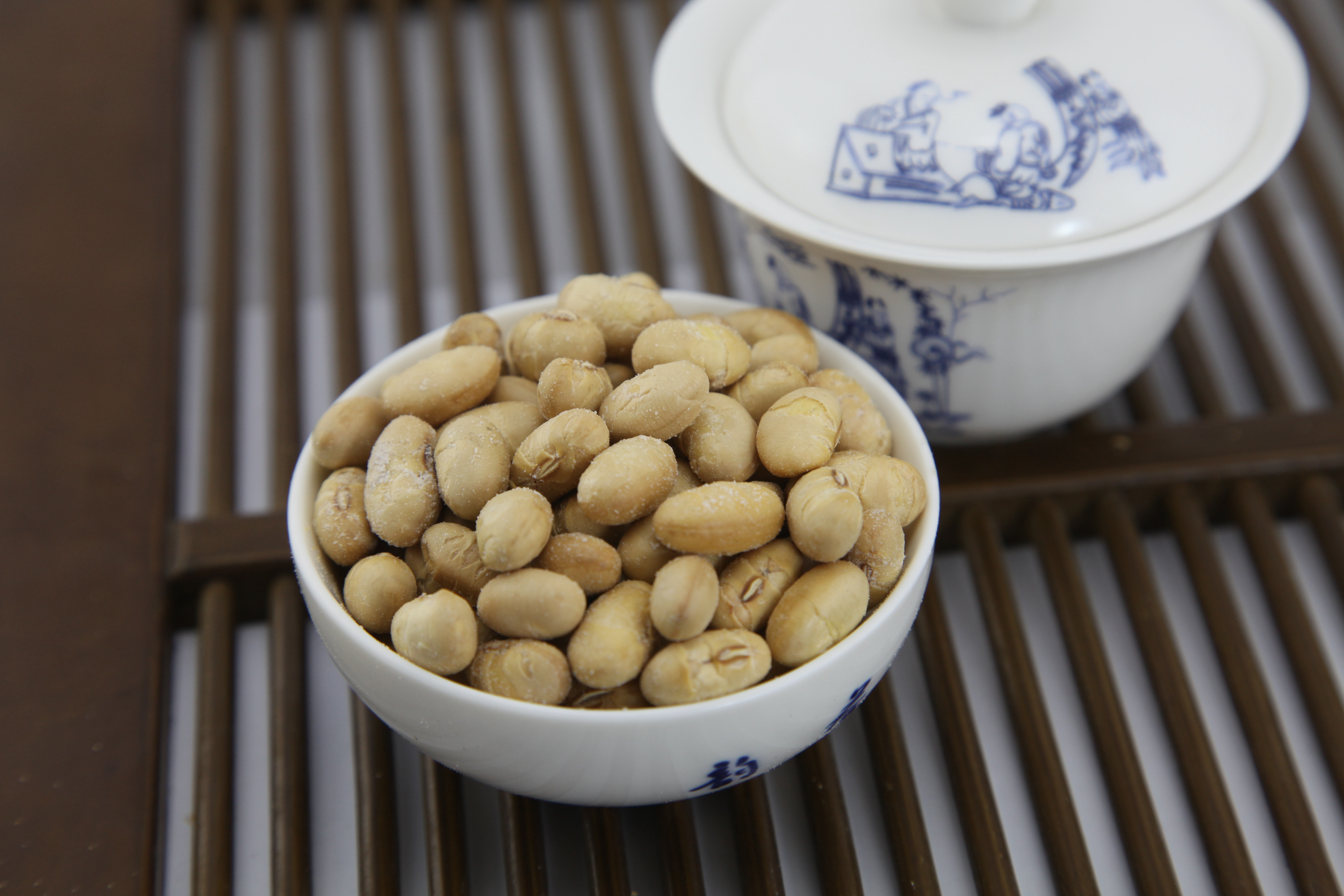 Good Taste Organic Dried Soybeans Salted Flavor Cool / Dry Place Storaging