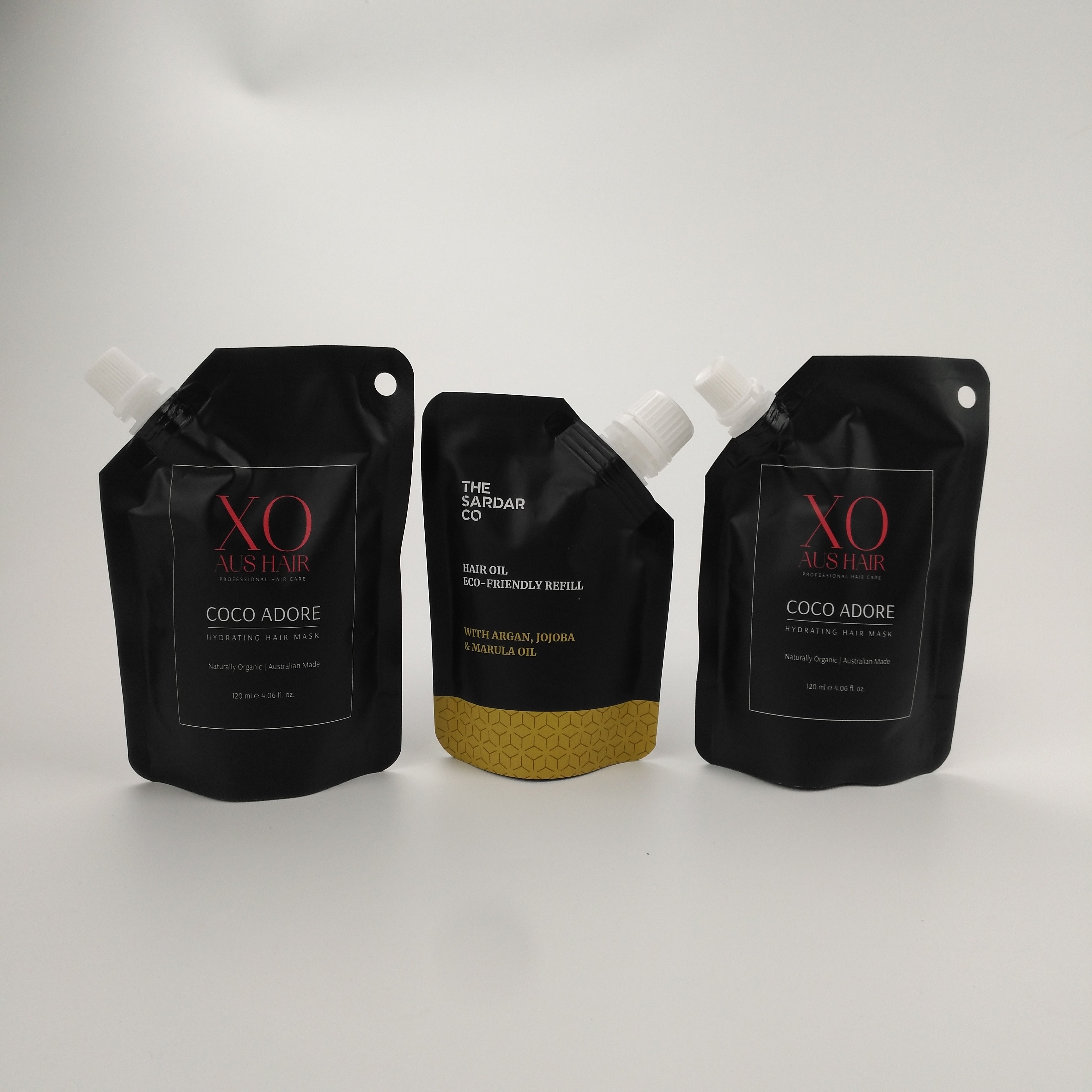 CMYK MOPP Stand Up Spout Pouch 150mic Gravnre Mylar BPA Free