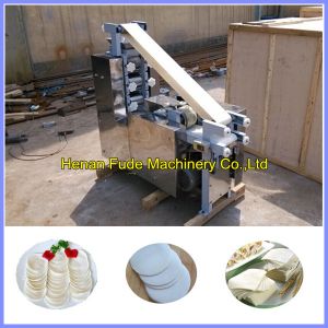 China dumpling skin making machine, dumpling wrapper making machine on sale
