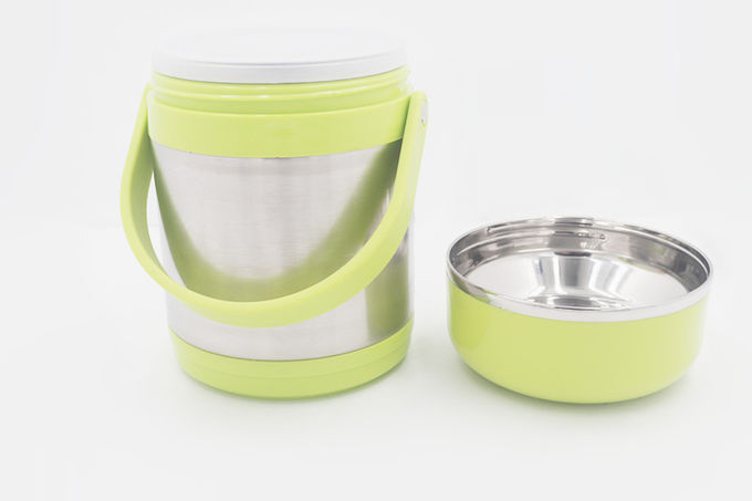 2L Outdoor used stainless steel portable food warmer insulated vacuum stewed hot container