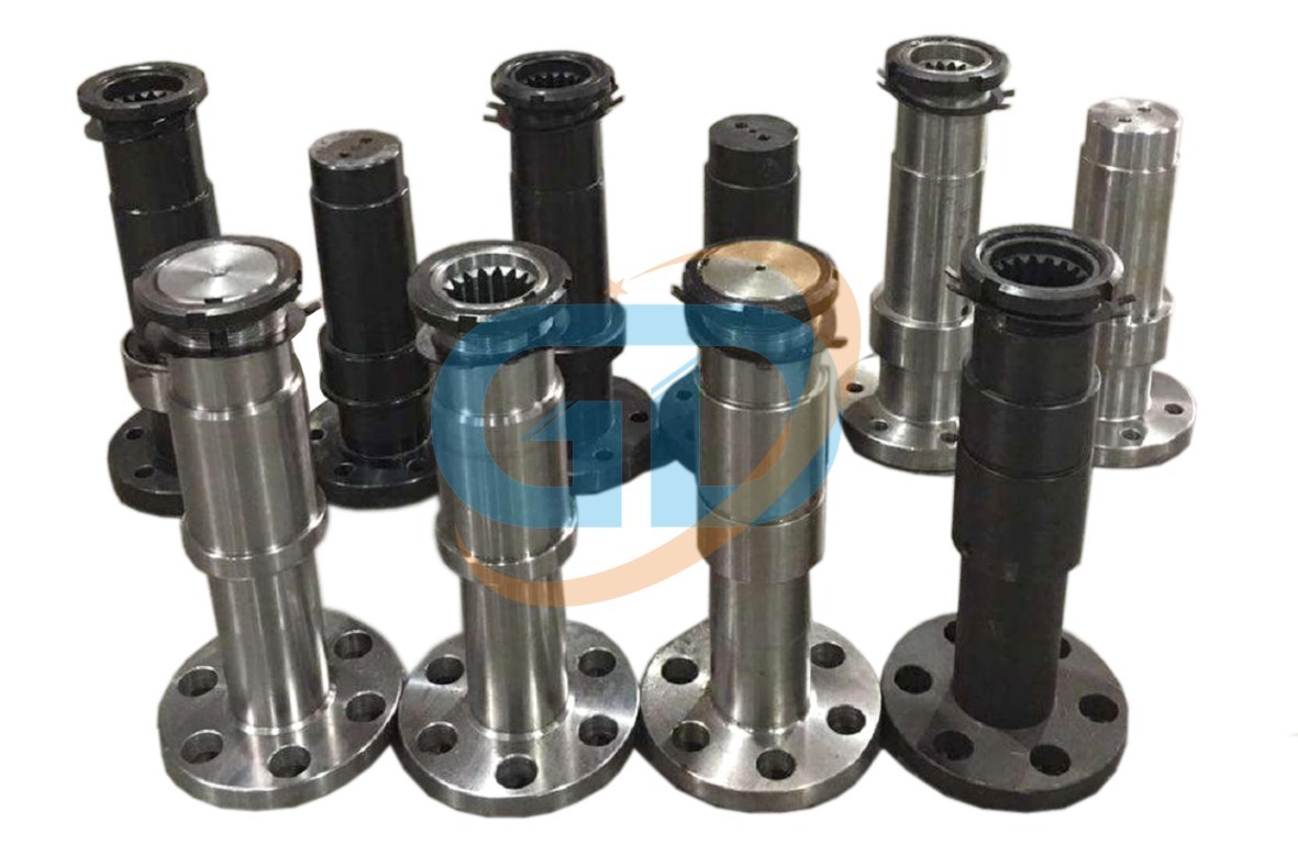 Steel Chromed Mixer Shaft 275587002 Concrete Pump Accessories For Putzmeister