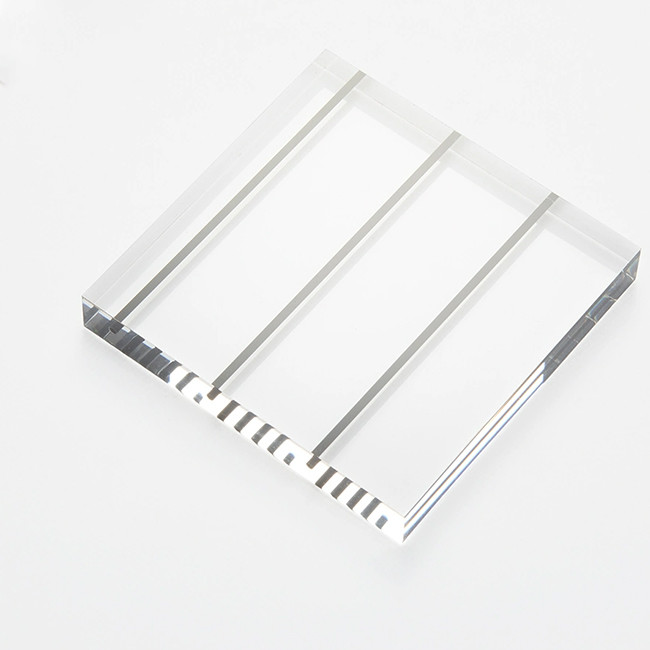 3mm Customized Transparent Acrylic Sheet Plate With Laser Cutting