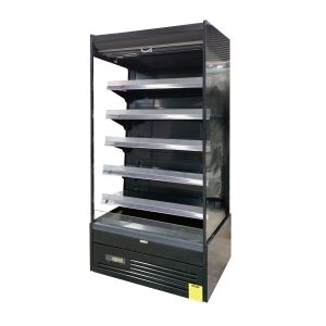 Open Front Display Fridge Enhanced By Dual Air Curtain Design