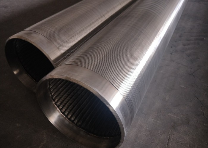 High Opening Continuous Slot Vee Wire Water Well Screen Filter