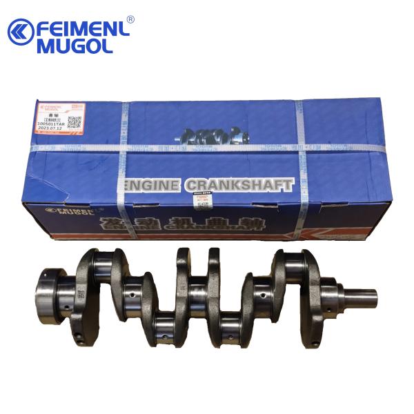 493ZLQ3 Crankshaft JMC1040 Light Truck Parts 1005011TAR Diesel Engine Spare Nkr