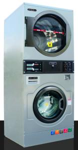  OASIS 13KGS Chinese Best Quality Soft Mount Vended/Self Service/Coin operated Stack Washer Dryer/Combo washer dryer Manufactures