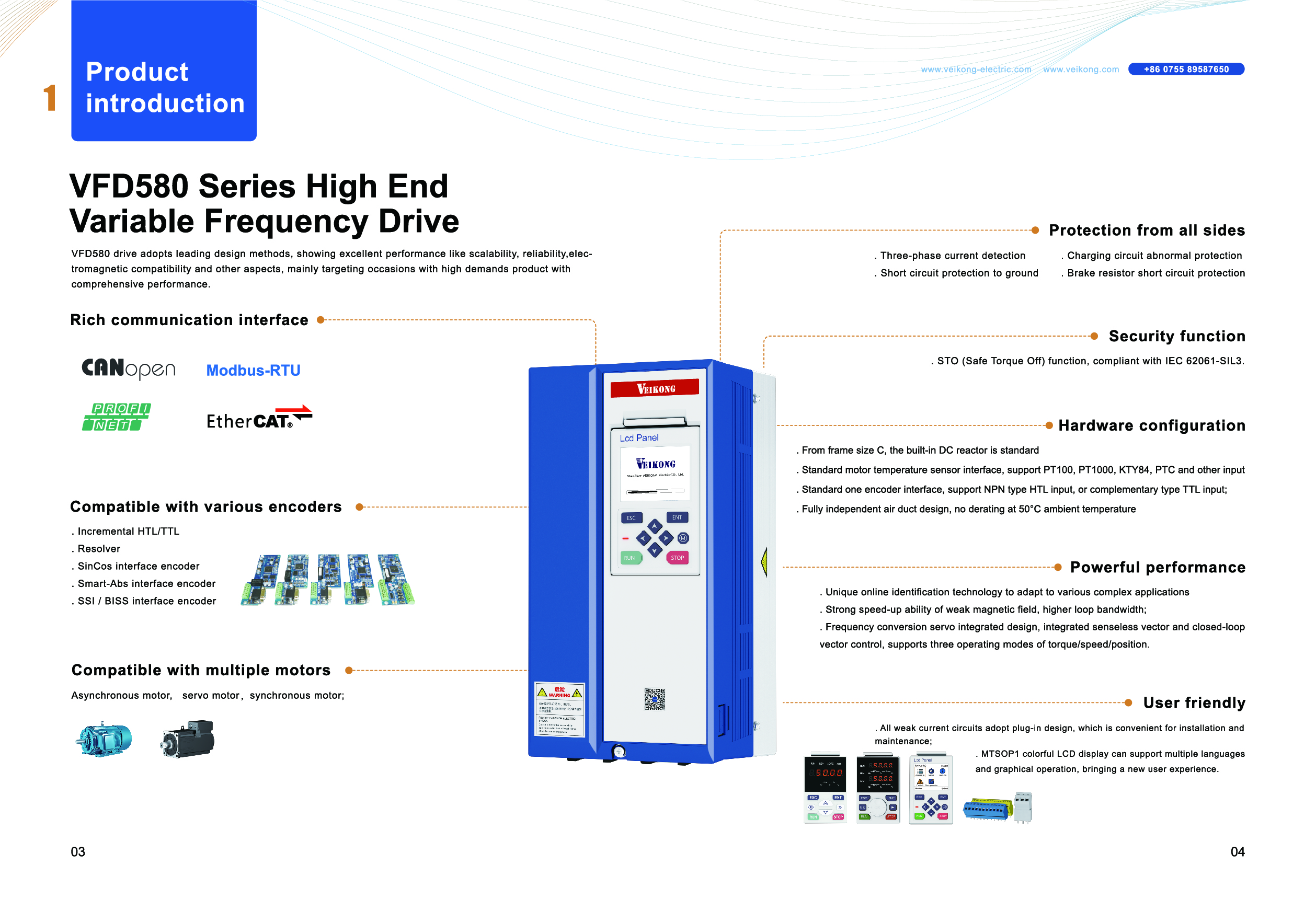 vfd580 SERIES