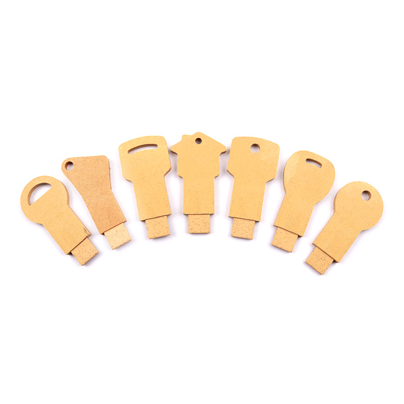 Straw And Plastic USB Flash Drives Made By Recyclable Materials Memory