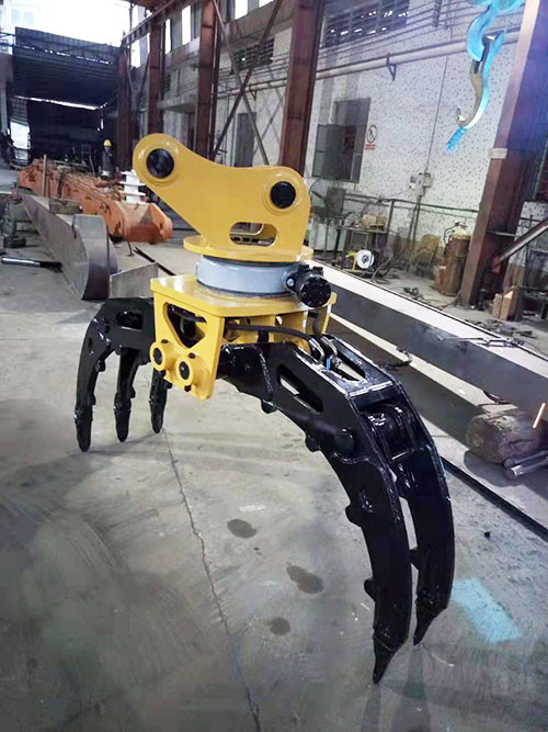 OEM Excavator Hydraulic Grapple For PC234 23t Heavy Duty Wood Grapple