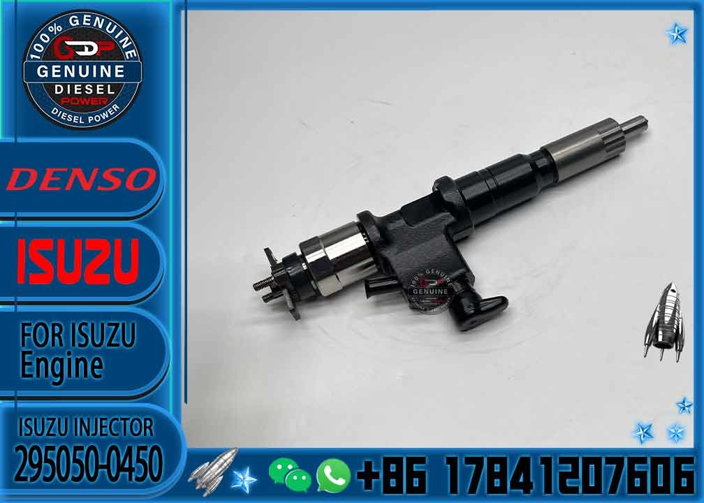 Genuine Common Rail Fuel Injector 8-97622035-1 8976220351 295050-0450 for 6WG1 Engine Parts