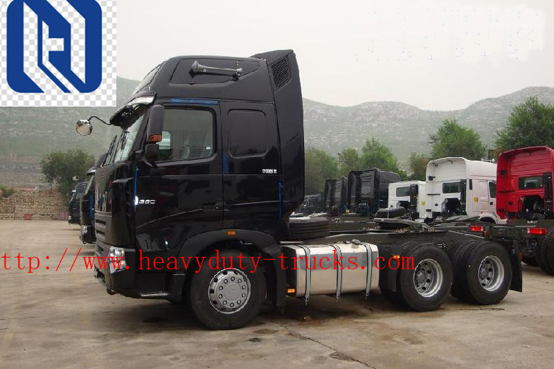 D10.38 Engine 420HP Prime Mover Truck 6X4 , 12 Wheel Tractor Head Truck