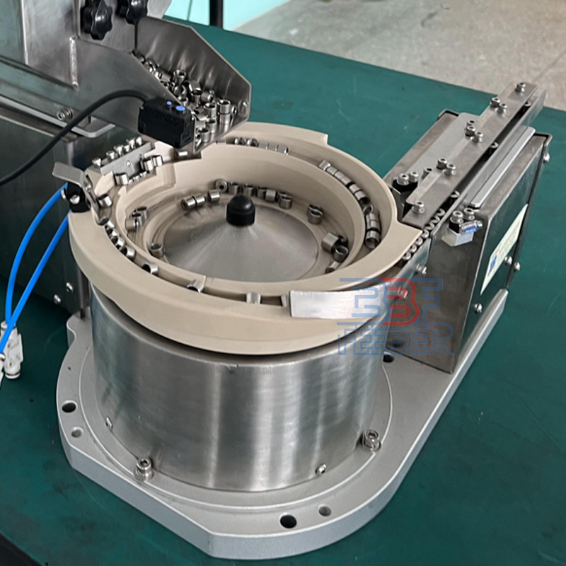 Automated Vibratory Bowl Feeder Steel Ring Washer Nail Vibrating Bowl Feeder