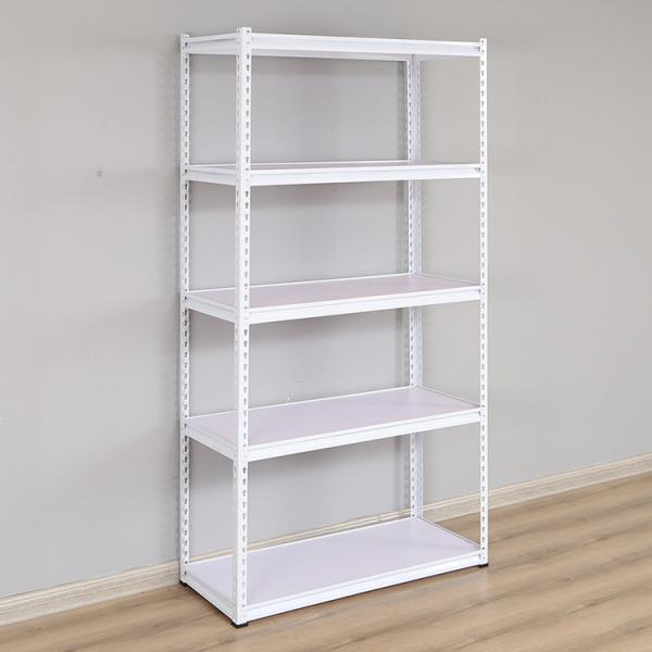 Customized Garage Storage Boltless Metal Shelving 5 Tiers Heavy Duty Steel