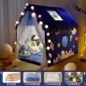 Buy cheap 210D Oxford Indoor Play Tent With Lights Outdoor Kids Family Play House People from wholesalers