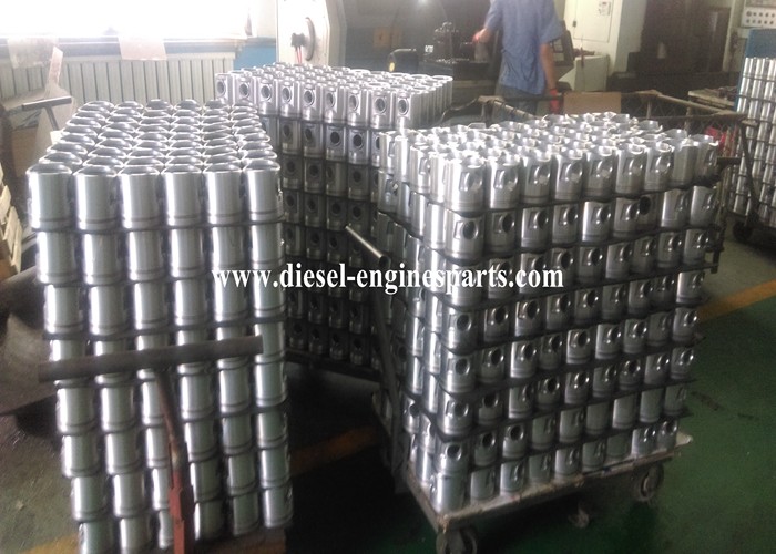 Black Color Diesel Engine Piston NT855 Wind Cooling Plating Treatments