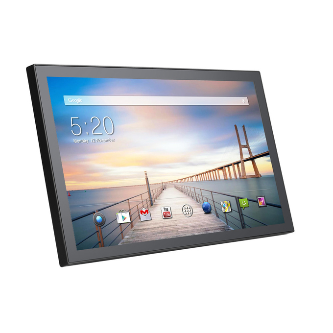18.5 Inch Android Touch Screen Monitor KR3568 IPS Display No Camera Vesa Wall Mounted With POE RJ45 Port 2