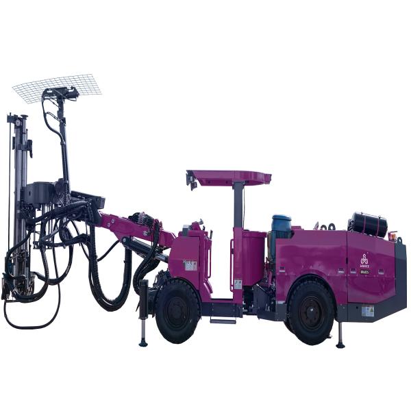 Underground Jumbo Drilling Rig Machinery Hydraulic Borehole Tunnel Mining