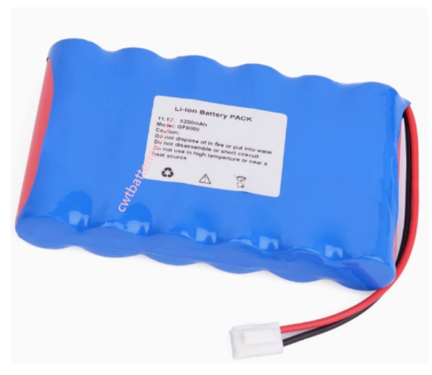 Guoteng GF9000 Li-ion Battery Pack New Compatible 11.1V 5200mAh for GT2000,GT6000,GF9000,GT9002,GT9003 ECG Machine