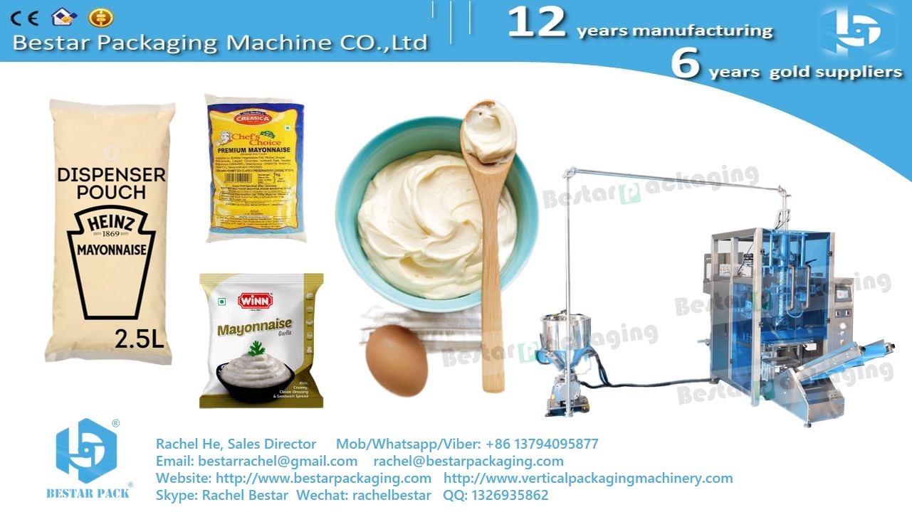 Fresh cow milk pouch liquid packaging machine, automatic measuring and filling BSTV-450P