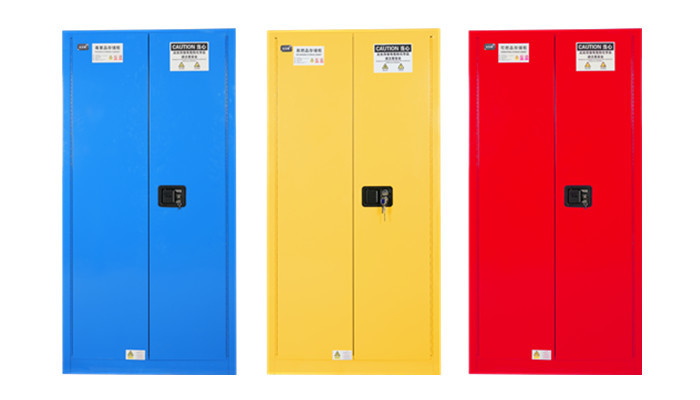 Laboratory Steel Chemical Safety Cabinet for Hospital School Storage