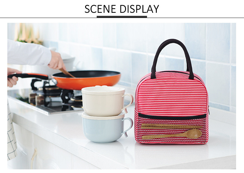 Reusable Waterproof Aluminum Film Insulated Lunch Bag