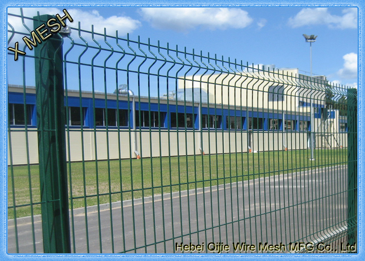 Perimeter Coated Welded Wire Fence Steel-P0007