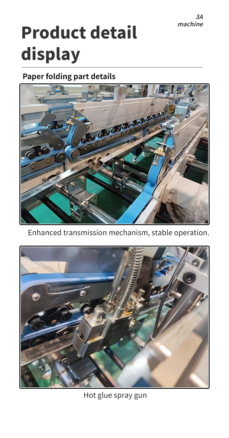 CQT-900 Automatic Adhesive Head High Speed Folder Gluer for Box Folding and Gluing