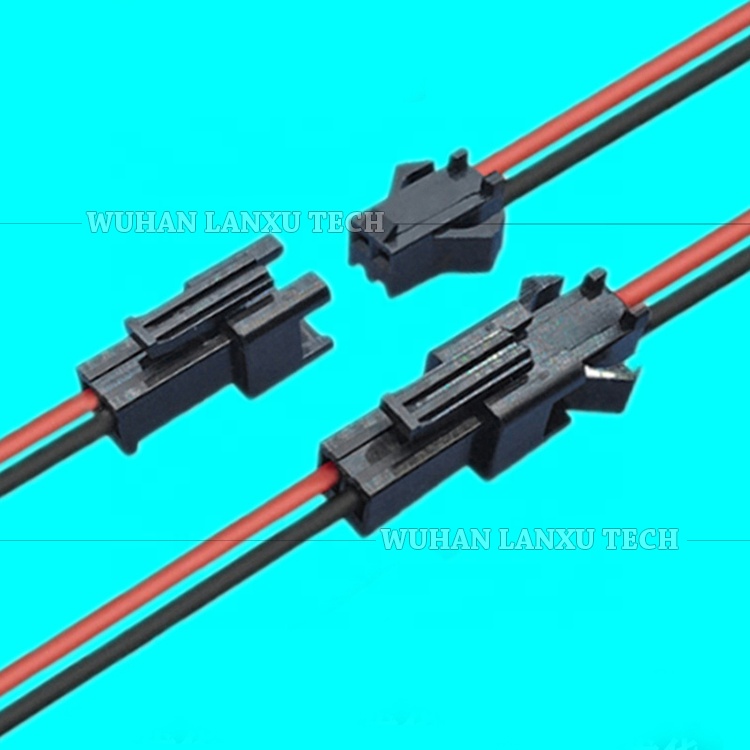 2 3 4 Pin SM 2.54mm Connector Male to Female Socket Assembly Cable for GPS LED Light