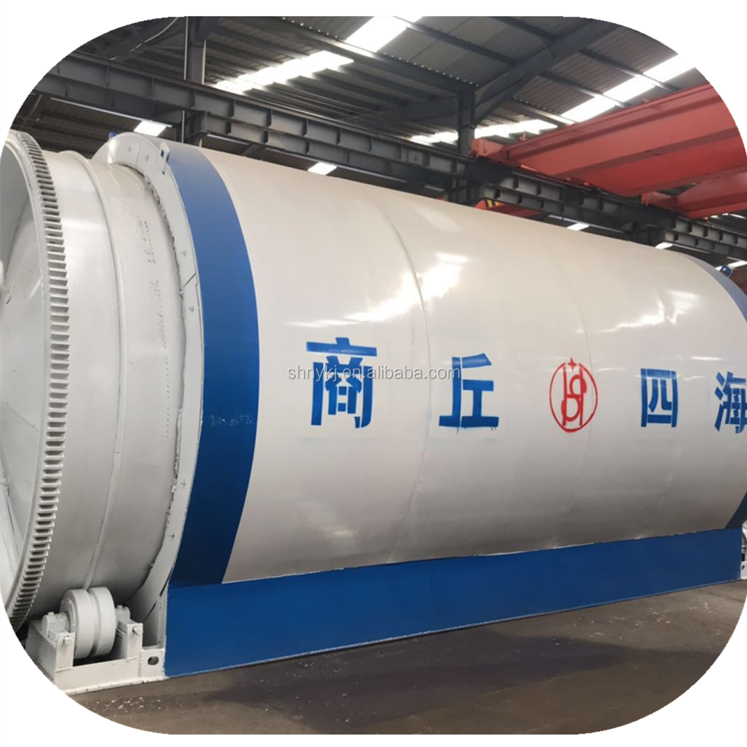 12 Tons Capacity Scrap Tire Pyrolysis Plant for Sustainable Resource Utilization